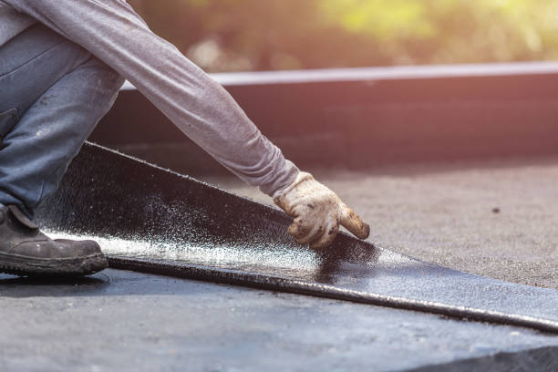 Professional Waterproofing technician working in Lafayette, IN